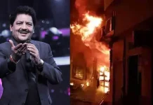 பிரபல பாடகர் உதித் நாராயண் குடியிருப்பில் தீ விபத்து