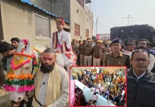 200 போலீஸார் பாதுகாப்புடன் குதிரையில் வந்த மணமகன் – காரணம் என்ன?