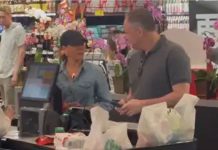 கணவருடன் கடைக்கு சென்ற கமலா ஹாரிஸ்; வீடியோவுக்கு நெட்டிசன்கள் கண்டனம்… ஏன்?