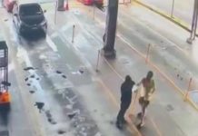 லோரி சோதனையின் போது அதிருப்தி அடைந்த லோரி ஓட்டுநரால் ஏற்பட்ட பரபரப்பு