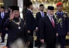 Agong kurnia Darjah Kerabat Johor kepada Prabowo
