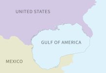 மெக்சிகோ வளைகுடா’ என்பதை ‘அமெரிக்க வளைகுடா’ என்று பெயர் மாற்ற Google Maps திட்டம்