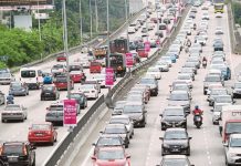 Cuti Tahun Baru Cina – 2.6 juta kenderaan dijangka mengunakan lebuh raya