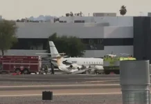 அமெரிக்காவில் தனியார் ஜெட் விமானங்கள் மோதல்; ஒருவர் பலி