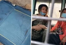 உறவினரின் உடலை வெட்டி சூட்கேஸில் பூட்டி ரெயிலில் கொண்டு வந்த தாய்- மகள்.. வெளியான பகீர் கொலை