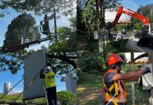 லைசென்ஸ் இல்லாத விளம்பரப் பலகைகள் தகர்க்கும் நடவடிக்கையை கோலாலம்பூர் மாநகர் மன்றம் மேற்கொண்டது.