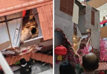 Pelancong cedera di kepala terjatuh tingkat tujuh pusat beli belah