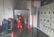 Kebakaran bilik transformer kilang 2 rentung