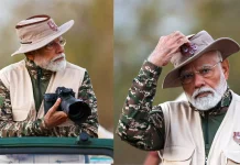 கிர் தேசிய பூங்காவை பார்வையிட்டார் பிரதமர் மோடி