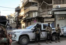 சிரியாவில் கிளர்ச்சியாளர்கள் தாக்குதல்: போலீசார் 13 பேர் பலி