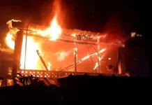 Warga emas rentung kebakaran 3 rumah di Johor