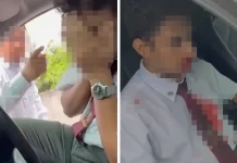 Pukul budak sekolah tiada lesen memandu, lelaki ditahan