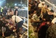 புக்கிட் பிந்தாங்கில் திடீர் சோதனை; 45 வெளிநாட்டுத் தொழிலாளர்கள் கைது