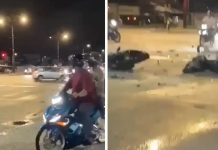 சமிஞ்சை விளக்கை மீறிய இருசக்கர வாகனமோட்டிகள் மோதியதில் மோட்டார் சைக்கிள் ஓட்டுநர் உயிரிழந்தார், 2 பேர் படுகாயமடைந்தனர்