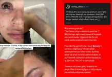 முன்னாள் நடிகரான காதலன் தன்னைத் தாக்கியதாக பெண் ஒருவர் போலீசில் புகார்