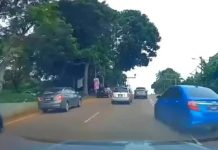 போக்குவரத்துக்கு எதிராக வாகனமோட்டிய பெண் கைது