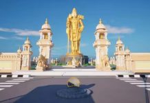 மருதமலையில் 184 அடி உயரமுள்ள முருகன் சிலை: பணி விரைவில் ஆரம்பம்