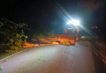 Jalan Ulu Yam Baharu-Batu Caves ditutup
