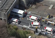 ஜப்பான் டோக்கியோ சாலை விபத்தில் மலேசியர்கள் உள்ளிட்ட 47 பேர் காயம்