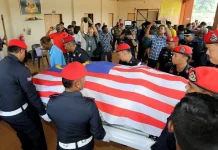 Mendiang Sarjan Perumal selamat disemadikan