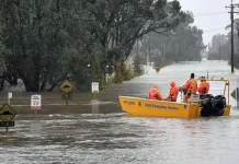 ஆஸ்திரேலியாவில் கனமழை, வெள்ளம்; 4 பேர் பலி
