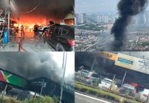 பட்டறையில் ஏற்பட்ட தீ விபத்தில் 20 கார்கள், 3 மோட்டார் சைக்கிள்கள் எரிந்தன