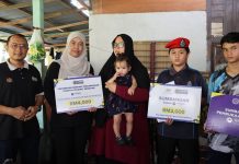 PTPTN நிர்வாகத்தினரின் பரிவு வருகை உயிரிழந்த எஃப்ஆர்யு அதிகாரிகளின் பிள்ளைகளுக்கு கல்வி உத்தரவாதம் .