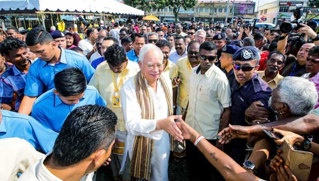 najib india
