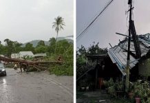 Hulu Langat dilanda ribut -13 rumah, 4 kedai rosak
