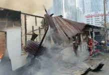Kebakaran musnahkan tiga rumah
