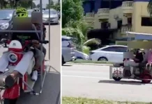 Tunggang motosikal elektrik diubah suai Polis panggil pempengaruh media sosial
