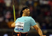 90.23 மீ. தூரம் ஈட்டி எறிந்து நீரஜ் சோப்ரா சாதனை!