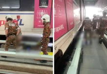 எல்.ஆர்.டி தண்டவாளத்தில் விழுந்து உயிரிழந்த தைவான் நாட்டவர்