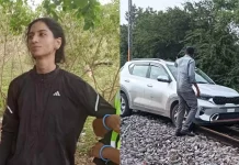 தெலங்கானா: தண்டவாளத்தில் தாறுமாறாக கார் ஓட்டிய பெண் – ரெயில் சேவை பாதிப்பு