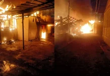 ஜாலான் கிள்ளான் லாமாவில் அதிகாலையில் ஏற்பட்ட தீ விபத்தில் 5 வீடுகள் எரிந்து நாசம்