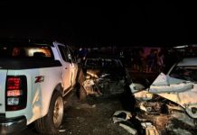 3 வாகனங்கள் சம்பந்தப்பட்ட விபத்தில் 2 பேர் பலி: 12 பேர் காயம்