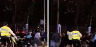 புக்கிட் ஜாலில் தேசிய அரங்கிற்கு வெளியே கைகலப்பில் ஈடுபட்ட ஐவர் போலீசாரால் கைது