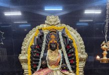 கடல் அலையென திரண்ட பக்தர்கள் – கோலாகலமாக நடைபெற்ற ஸ்ரீ அஷ்டதச புஜ காளியம்மன் மகா கும்பாபிஷேகம்