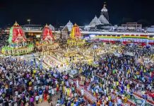பூரி ஜெகந்நாதர் கோவில் ரத யாத்திரையில் கூட்ட நெரிசல்: 600 பக்தர்கள் காயம்