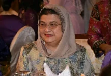 Isteri premier Sarawak meninggal dunia