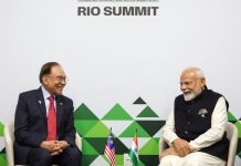 PM adakan pertemuan dengan PM India Narendra Modi di Brazil