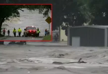 அமெரிக்கா: தொடர் மழை, வெள்ளத்திற்கு 13 பேர் பலி