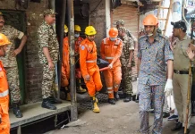 டெல்லியில் 3 மாடி கட்டிடம் இடிந்து விபத்து: இருவர் பலி