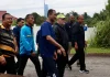Agong berjalan 3.2km, tinjau kebersihan sekitar Jalan Gallagher