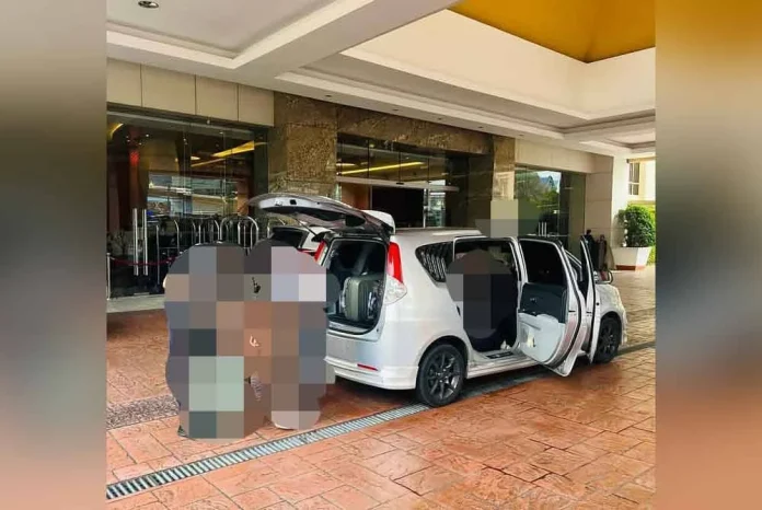 asing sapu kereta