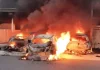 5 kenderaan musnah dalam kebakaran – Polis buru 4 suspek