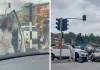 Polis tahan wanita asing pandu berbahaya, acu pisau