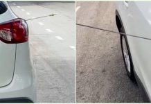 Kereta tertusuk anak panah