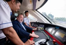 Agong berkenan pandu uji ETS dari Kuala Lumpur ke Rawang