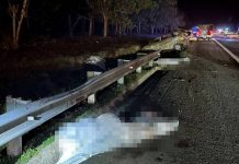 3 warga Bangladesh maut kemalangan MPV terbabas